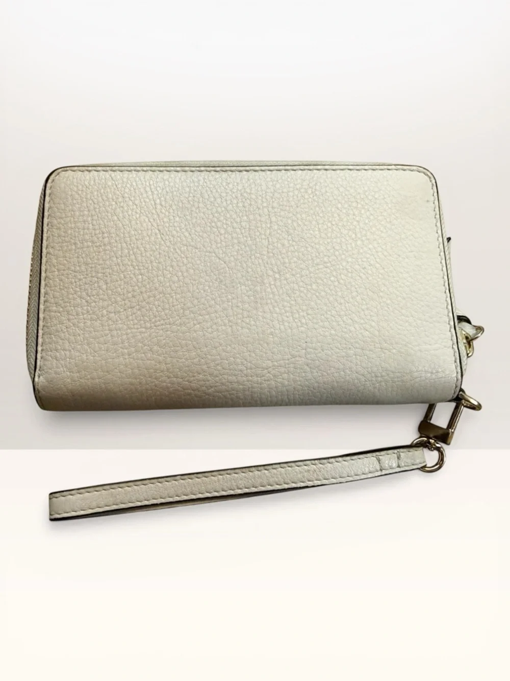Tory Burch Harper Smartphone Wristlet - in the color “New Ivory”